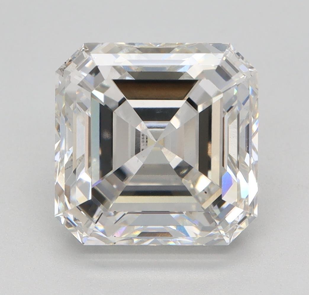 3.06ct H VS1 Rare Carat Ideal Cut Asscher Lab Grown Diamond