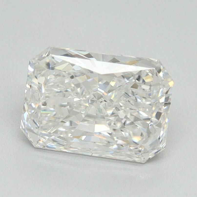 1.68ct D VVS2 Rare Carat Ideal Cut Radiant Lab Grown Diamond