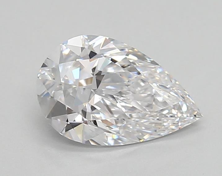0.88ct D VVS2 Rare Carat Ideal Cut Pear Lab Grown Diamond