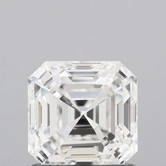 1.08ct D VVS2 Rare Carat Ideal Cut Asscher Lab Grown Diamond
