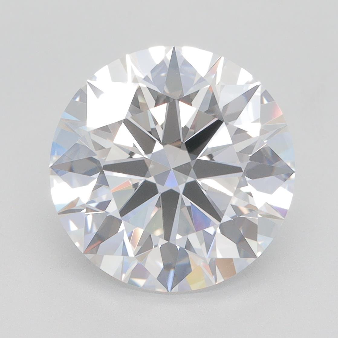 4.59ct E VVS2 Rare Carat Ideal Cut Round Lab Grown Diamond