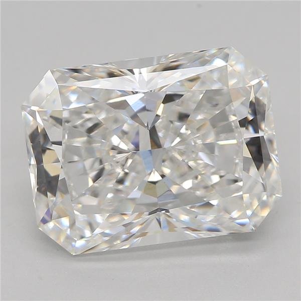 3.09ct E VVS2 Rare Carat Ideal Cut Radiant Lab Grown Diamond