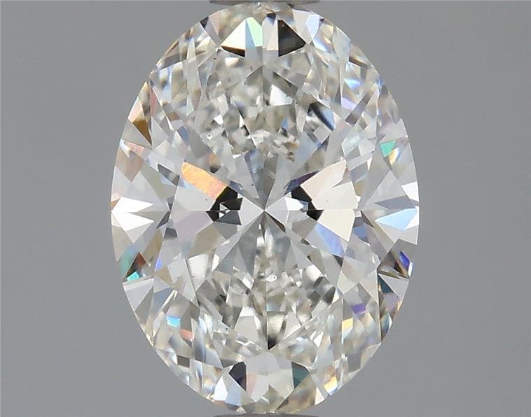 1.34ct G VS1 Rare Carat Ideal Cut Oval Lab Grown Diamond