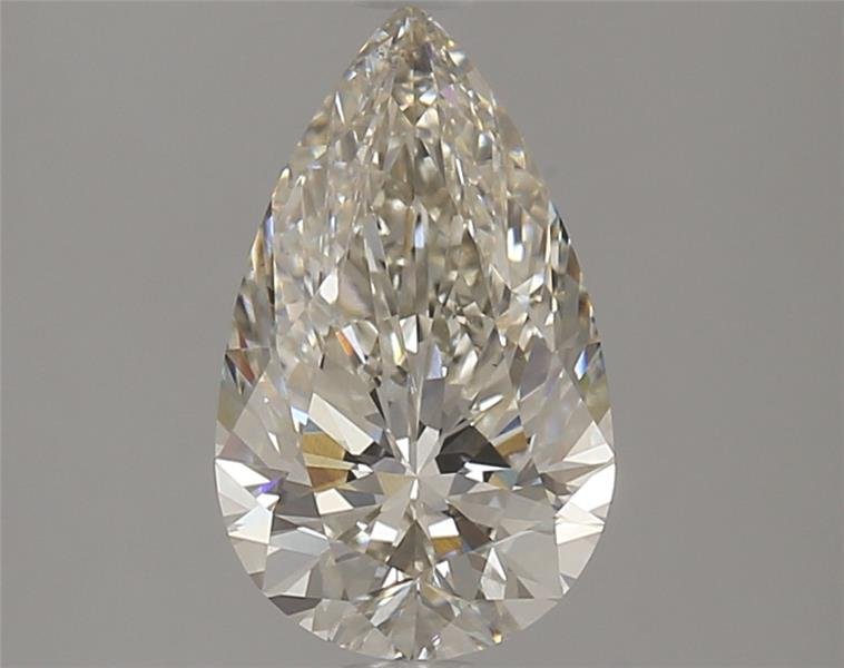 2.04ct H VS1 Rare Carat Ideal Cut Pear Lab Grown Diamond