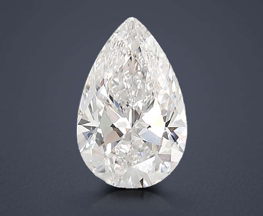 1.54 Carat Pear Lab Diamond