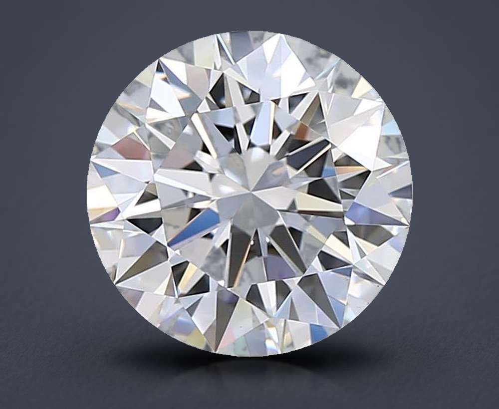 3.86 Carat Round Lab Diamond