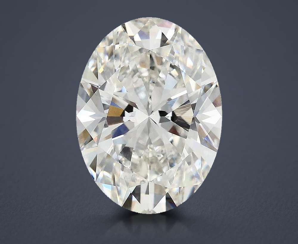 4.90 Carat Oval Lab Diamond
