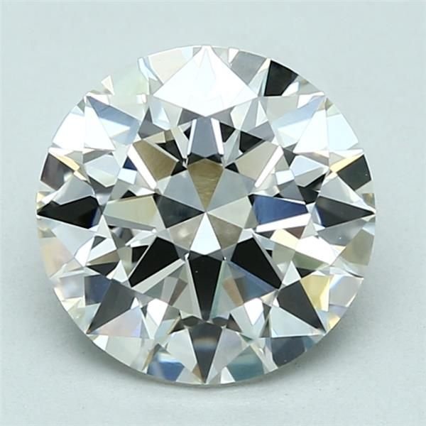 2.70ct I VVS1 Rare Carat Ideal Cut Round Diamond