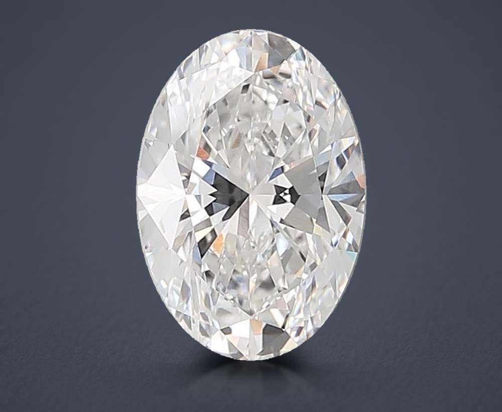 6.10 Carat Oval Lab Diamond