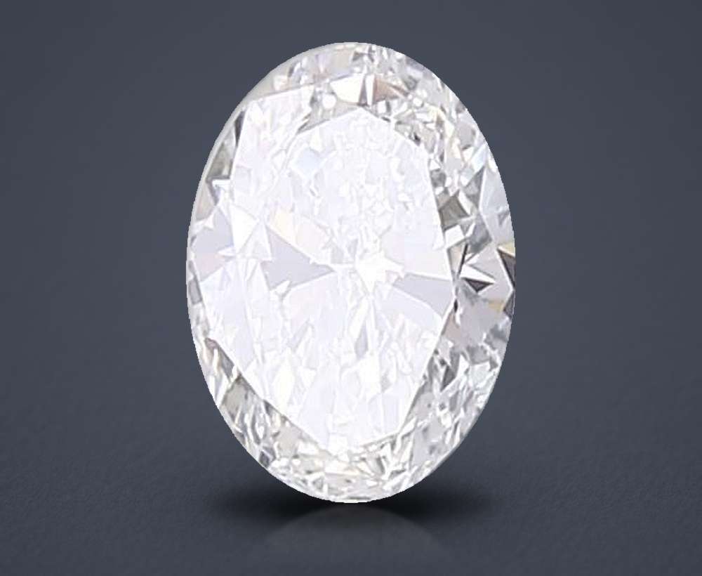 0.70 Carat Oval Lab Diamond