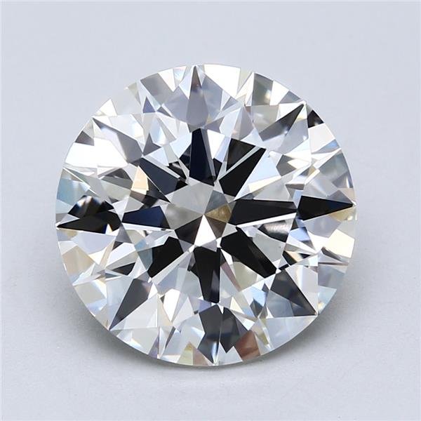 6.12ct G VS1 Rare Carat Ideal Cut Round Lab Grown Diamond