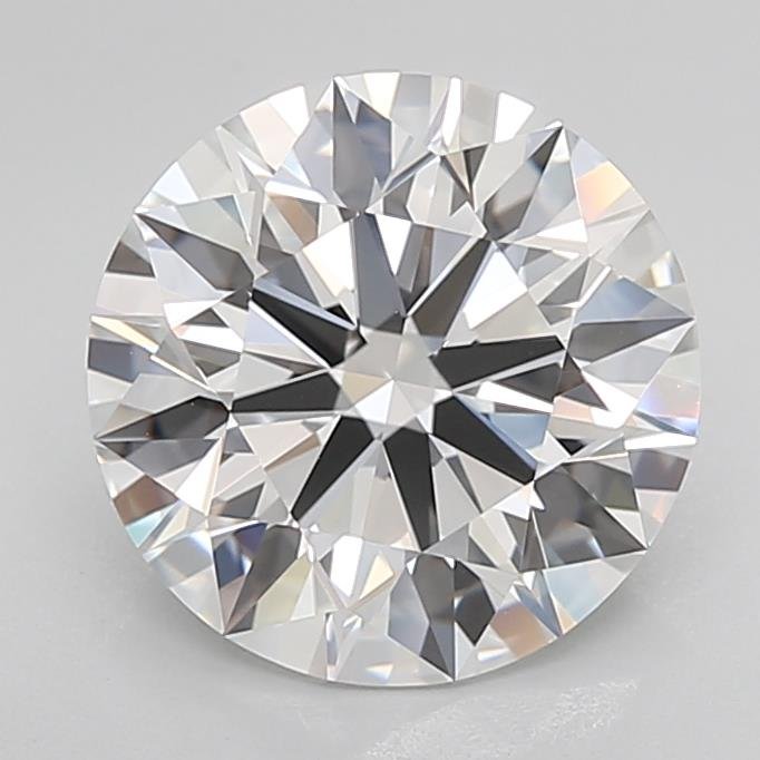 4.25ct F VVS1 Rare Carat Ideal Cut Round Lab Grown Diamond