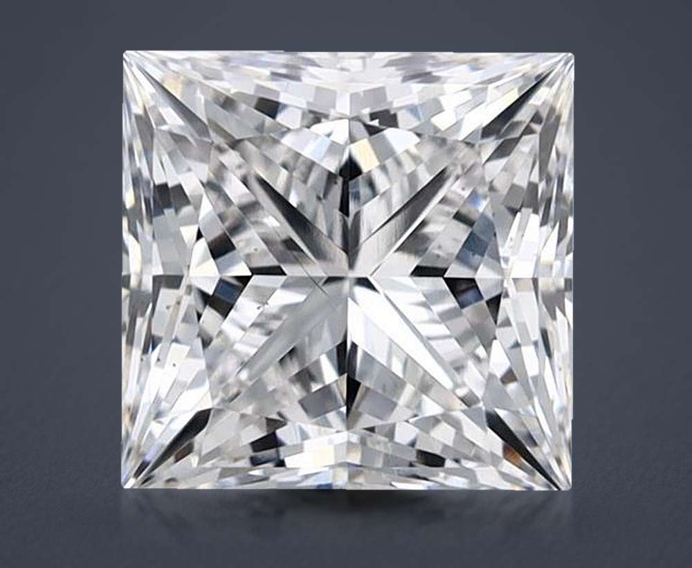 1.54 Carat Princess Lab Diamond