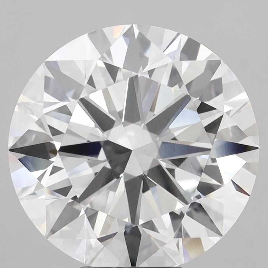 8.00ct D VVS2 Very Good Cut Round Lab Grown Diamond