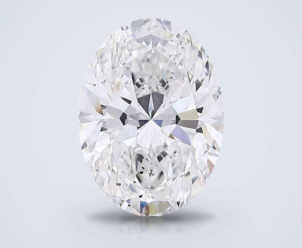 3.50 Carat Oval Lab Diamond
