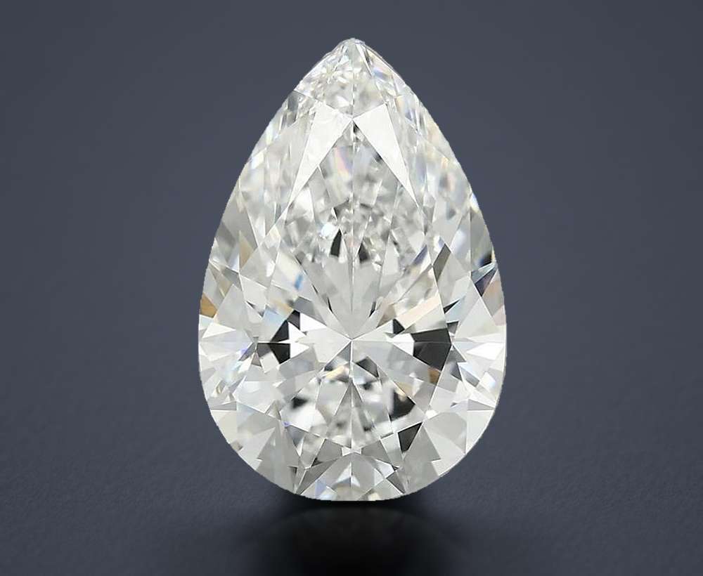 4.87 Carat Pear Lab Diamond