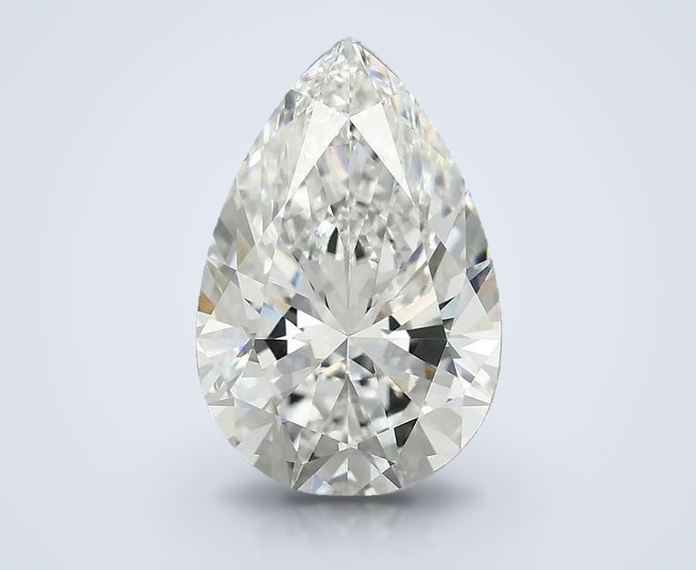 4.87 Carat Pear Lab Diamond