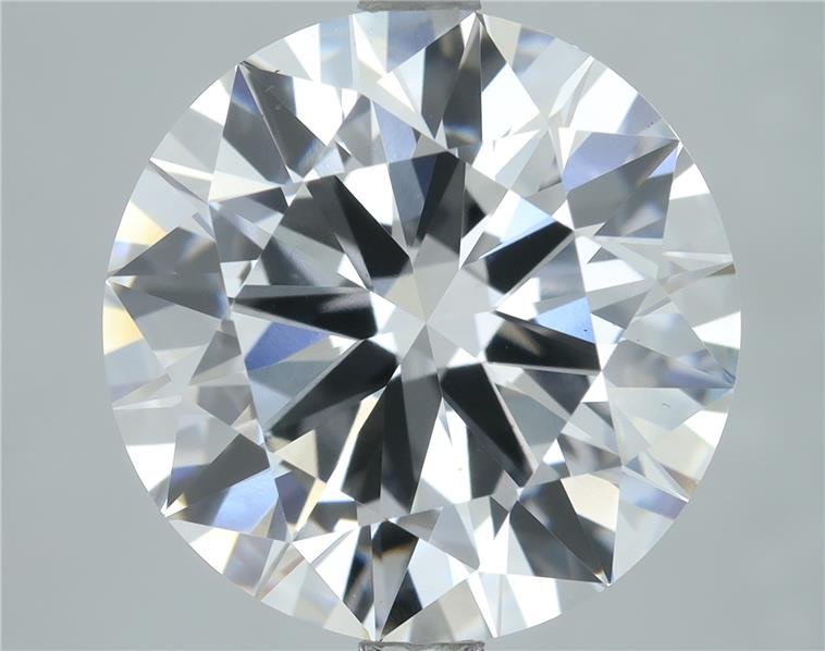 4.50ct D VS1 Rare Carat Ideal Cut Round Lab Grown Diamond