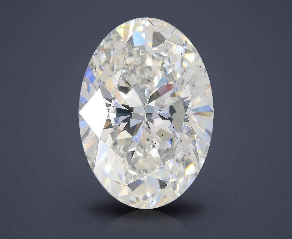 7.02 Carat Oval Lab Diamond