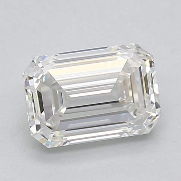 1.52ct F VVS2 Rare Carat Ideal Cut Emerald Lab Grown Diamond