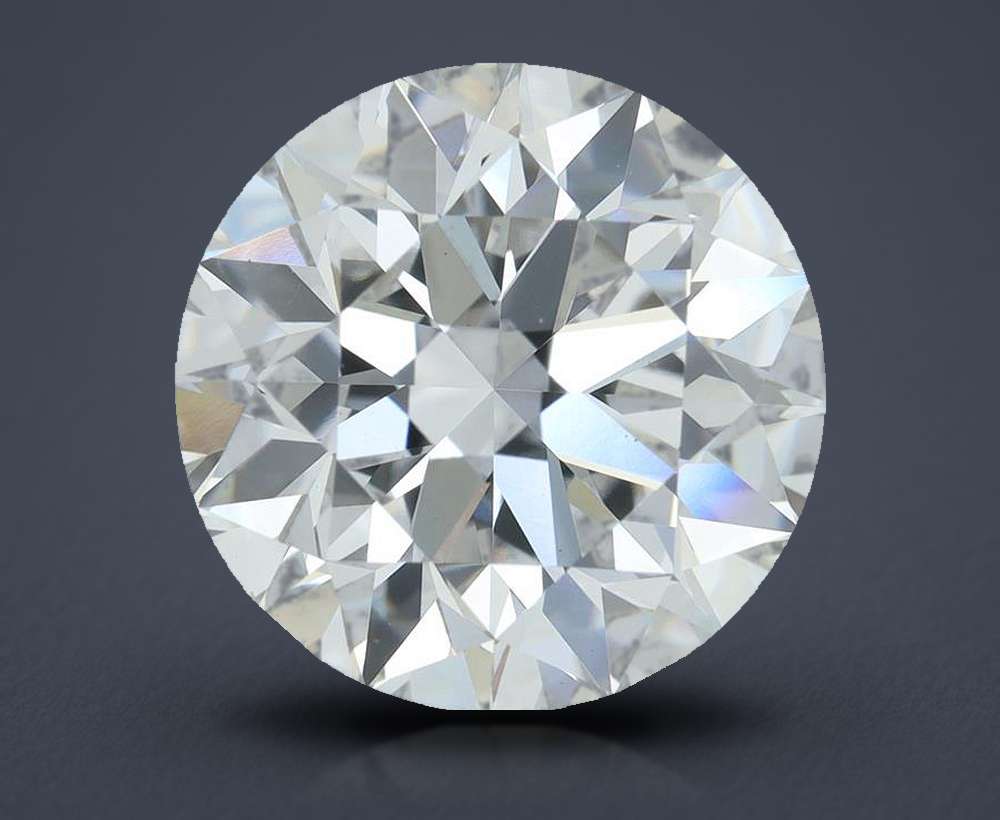 3.97 Carat Round Lab Diamond