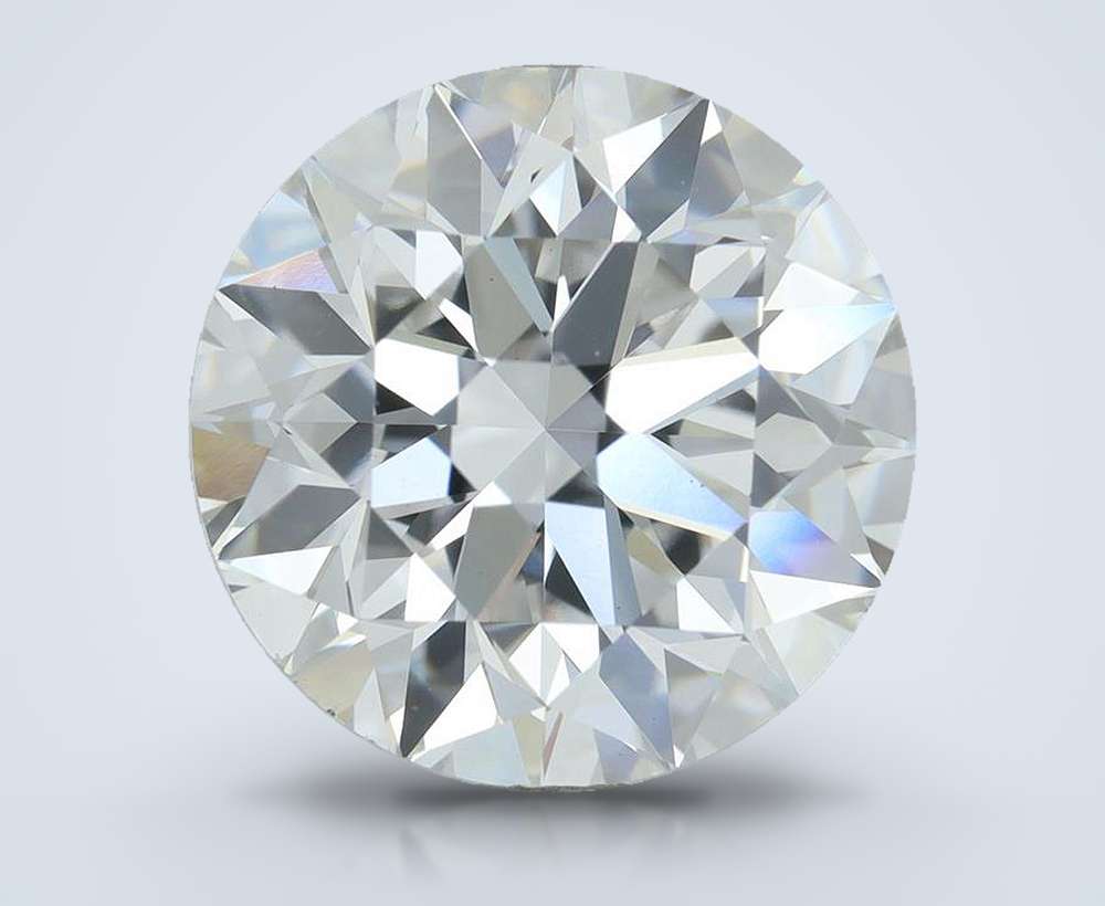 3.97 Carat Round Lab Diamond