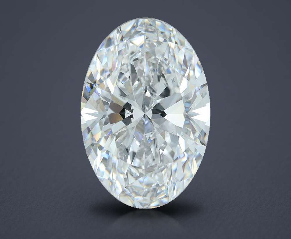 6.01 Carat Oval Lab Diamond