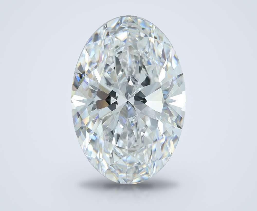 6.01 Carat Oval Lab Diamond