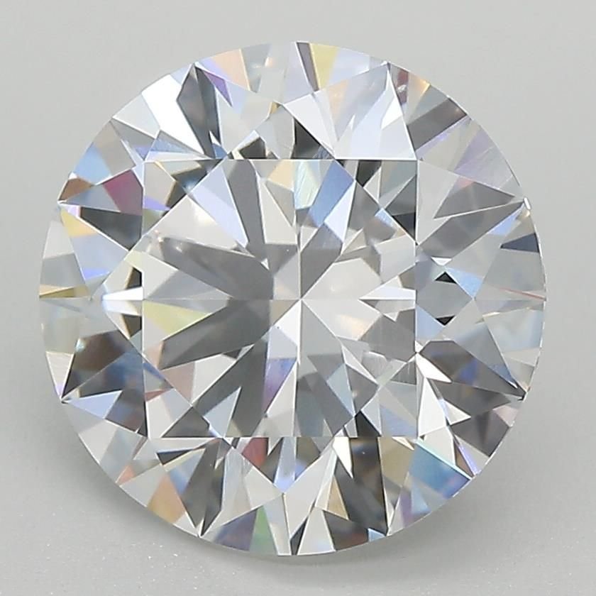 3.63ct E VS1 Rare Carat Ideal Cut Round Lab Grown Diamond