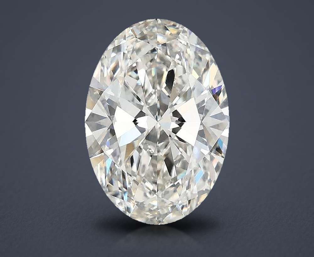 2.90 Carat Oval Lab Diamond
