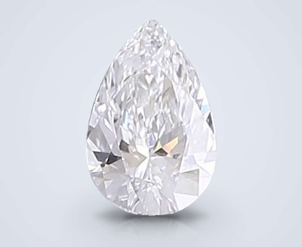 0.27 Carat Pear Lab Diamond