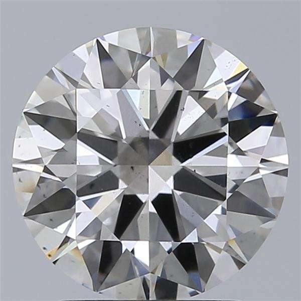 2.01ct G SI1 Rare Carat Ideal Cut Round Lab Grown Diamond