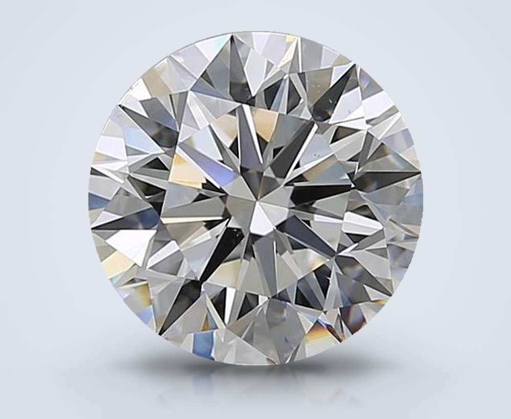 3.50 Carat Round Natural Diamond