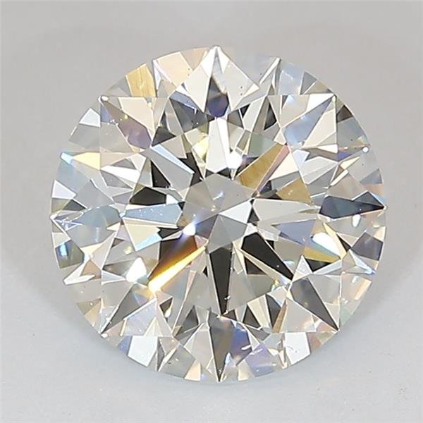 2.03ct I SI1 Rare Carat Ideal Cut Round Lab Grown Diamond