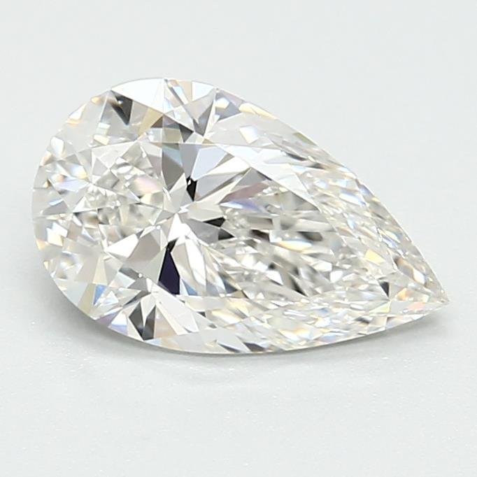 1.22ct E VS2 Rare Carat Ideal Cut Pear Lab Grown Diamond