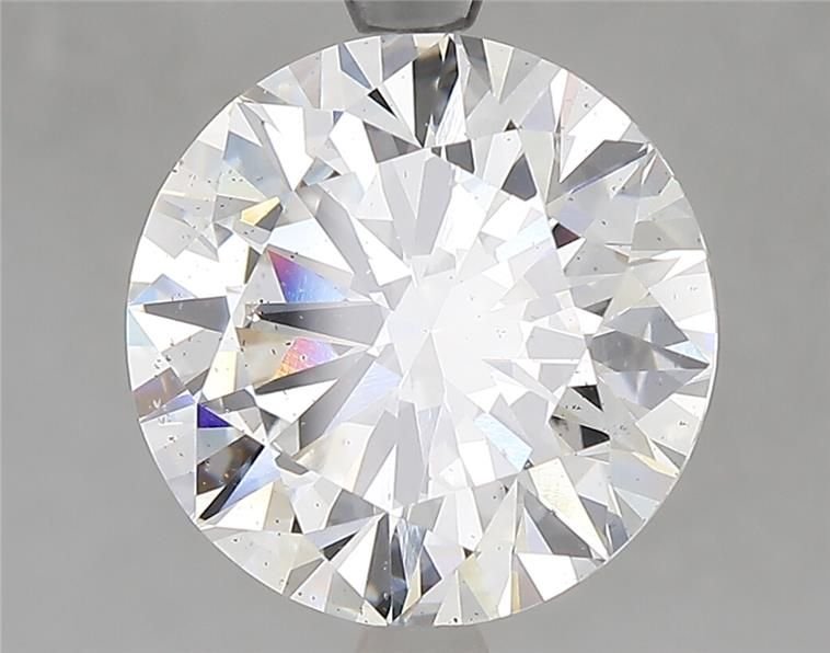 4.10ct E SI1 Excellent Cut Round Lab Grown Diamond