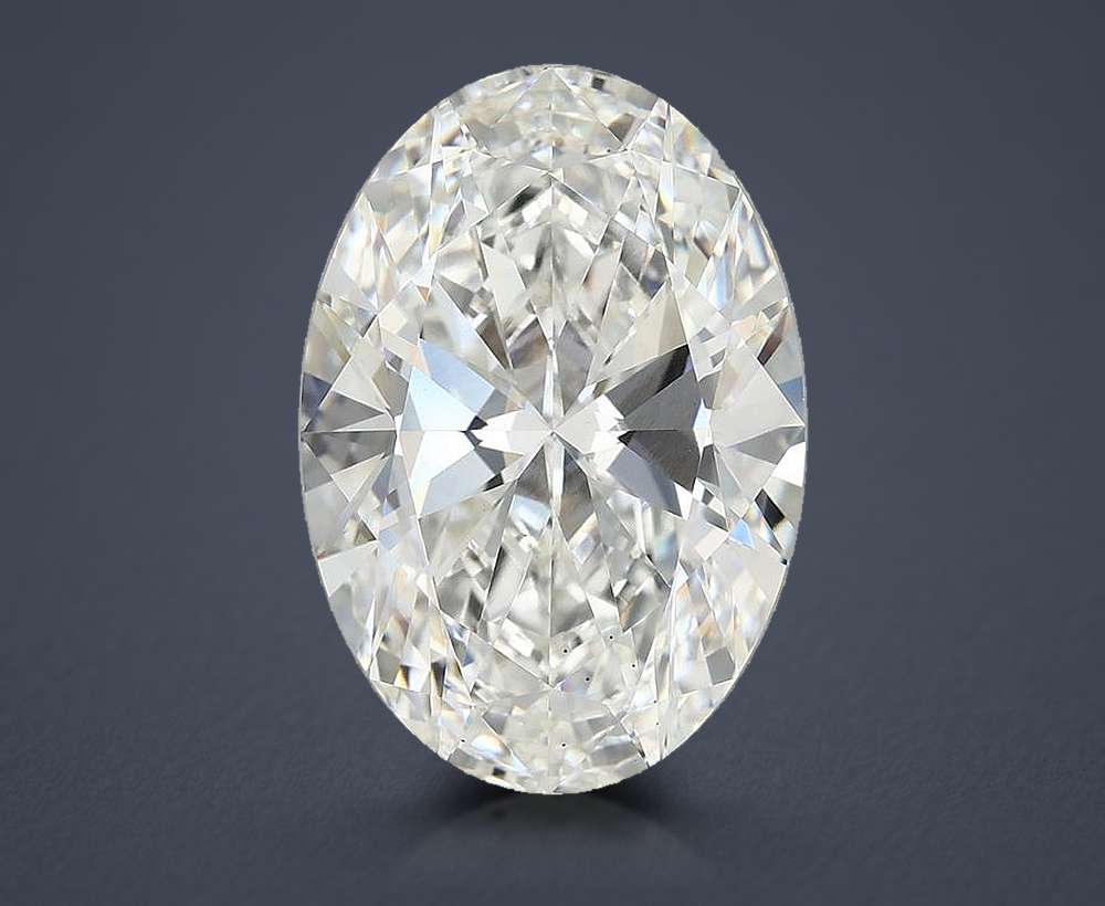 9.99 Carat Oval Lab Diamond