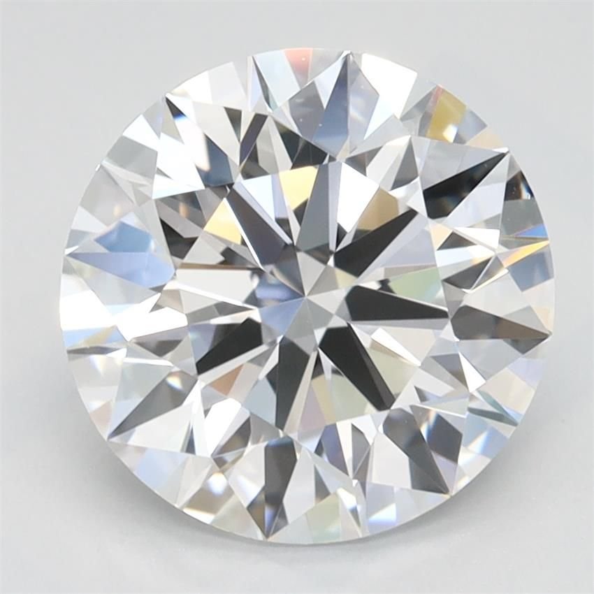 2.59ct D VVS1 Rare Carat Ideal Cut Round Lab Grown Diamond