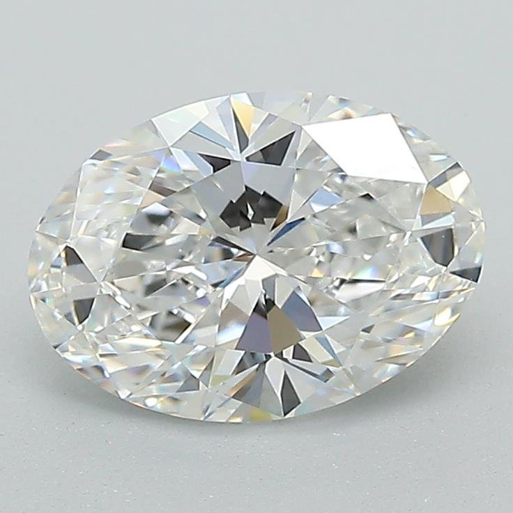 1.58ct E VVS1 Rare Carat Ideal Cut Oval Lab Grown Diamond