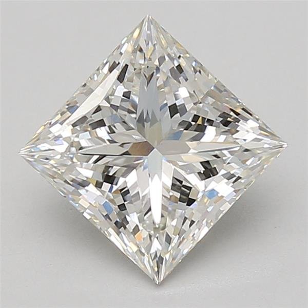 2.52 Carat Princess Lab Diamond