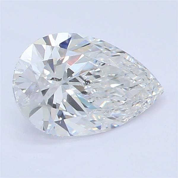 0.55ct F SI1 Rare Carat Ideal Cut Pear Lab Grown Diamond