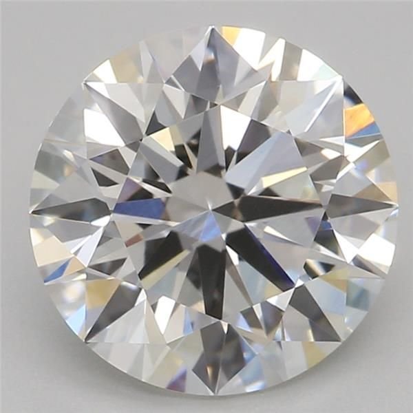 1.74ct F VVS2 Rare Carat Ideal Cut Round Lab Grown Diamond