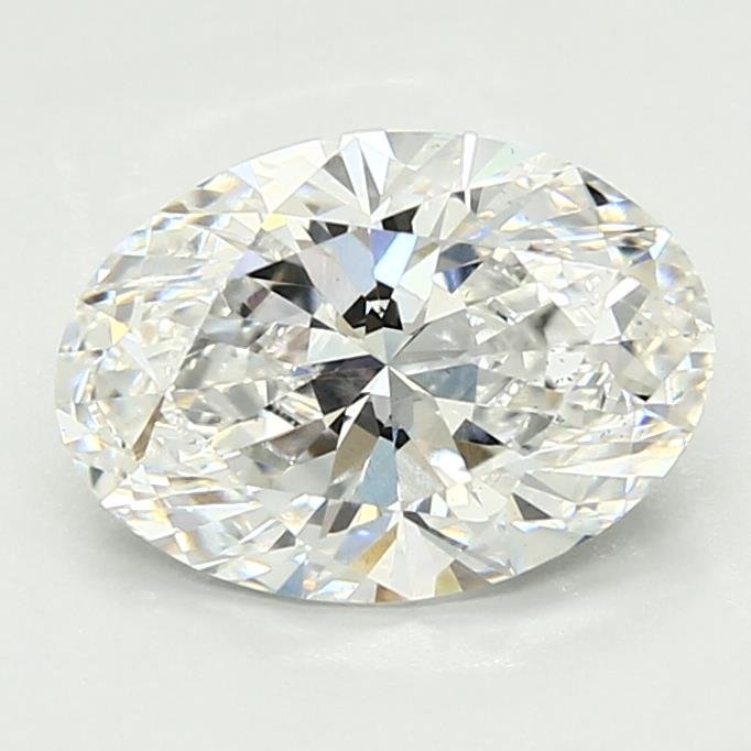 1.93ct E VS2 Rare Carat Ideal Cut Oval Lab Grown Diamond