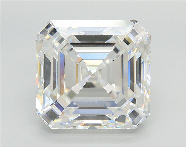 15.03ct F VVS2 Very Good Cut Asscher Lab Grown Diamond
