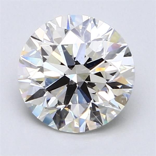 2.00ct H SI1 Rare Carat Ideal Cut Round Diamond