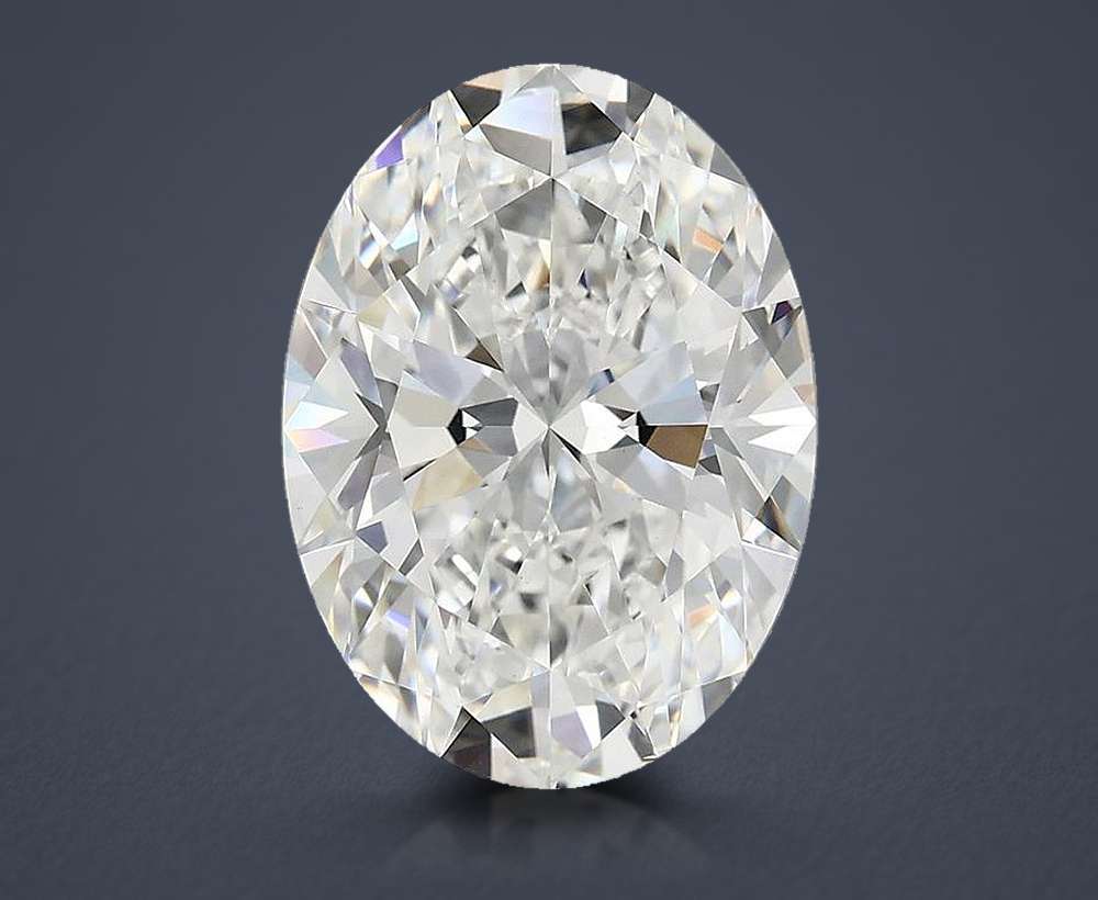 5.00 Carat Oval Lab Diamond