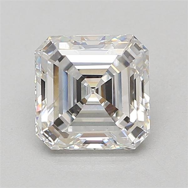 2.30ct F VS1 Excellent Cut Asscher Lab Grown Diamond