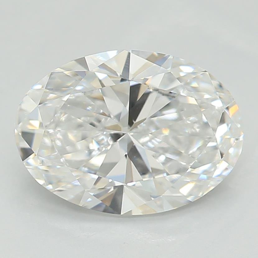 1.04ct D VS2 Rare Carat Ideal Cut Oval Lab Grown Diamond