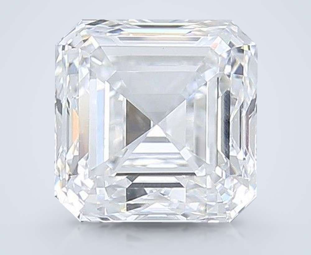 5.00 Carat Asscher Lab Diamond