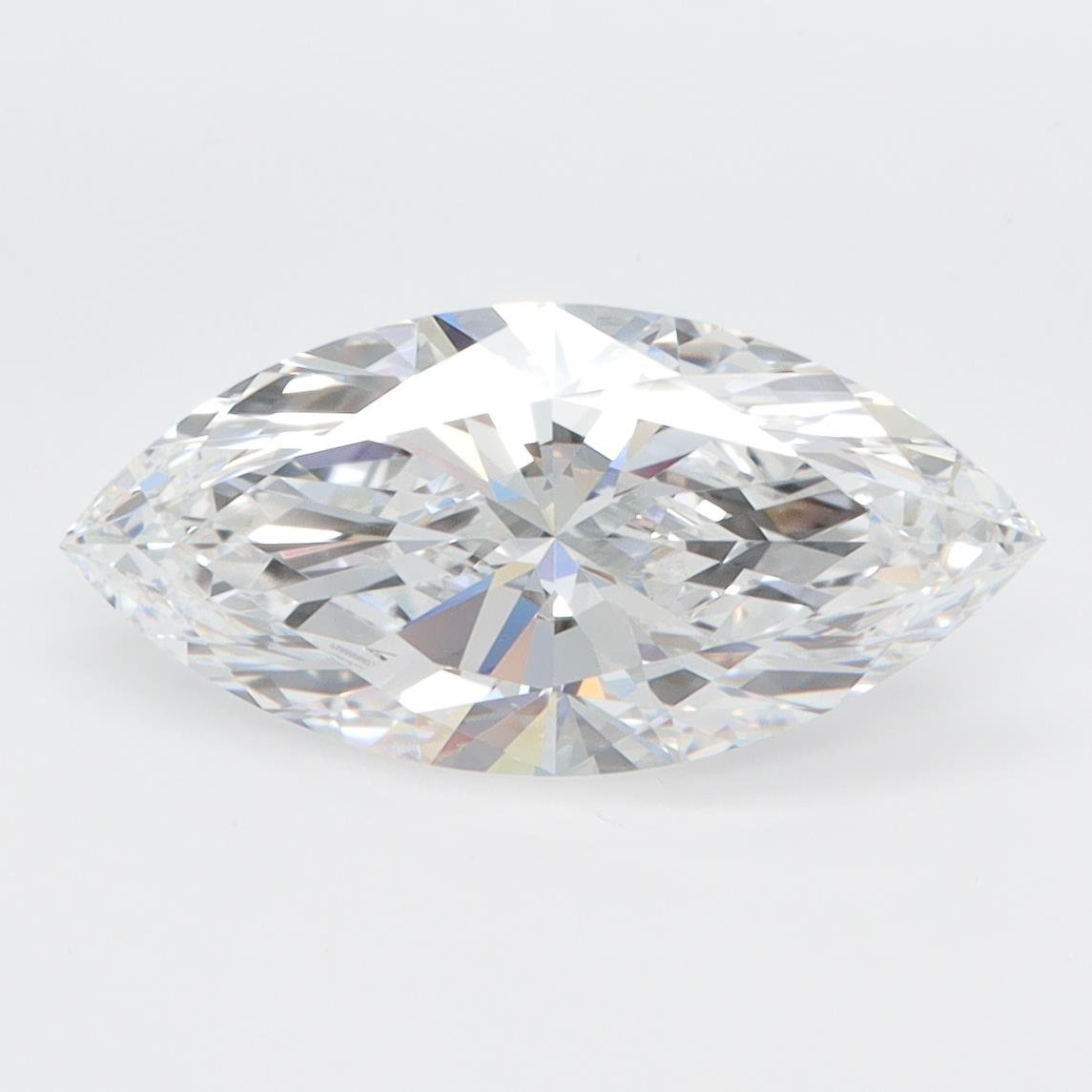 2.30ct D VVS1 Rare Carat Ideal Cut Marquise Lab Grown Diamond